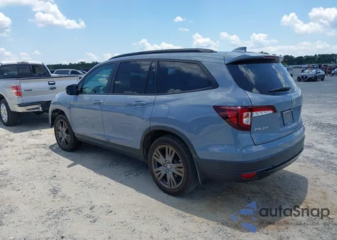 2022 Honda Pilot 2Wd Sport из США, поврежденный, VIN 5FNYF5H33NB026470